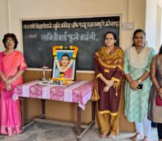 सावित्रीबाई फुले जयंती कार्यक्रम.