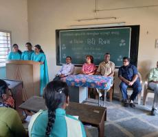 १४ सप्टेंबर हिंदी दिन  कार्यक्रम - मान्यवर प्रा.डॉ .बी.के.आंबेकर सर 